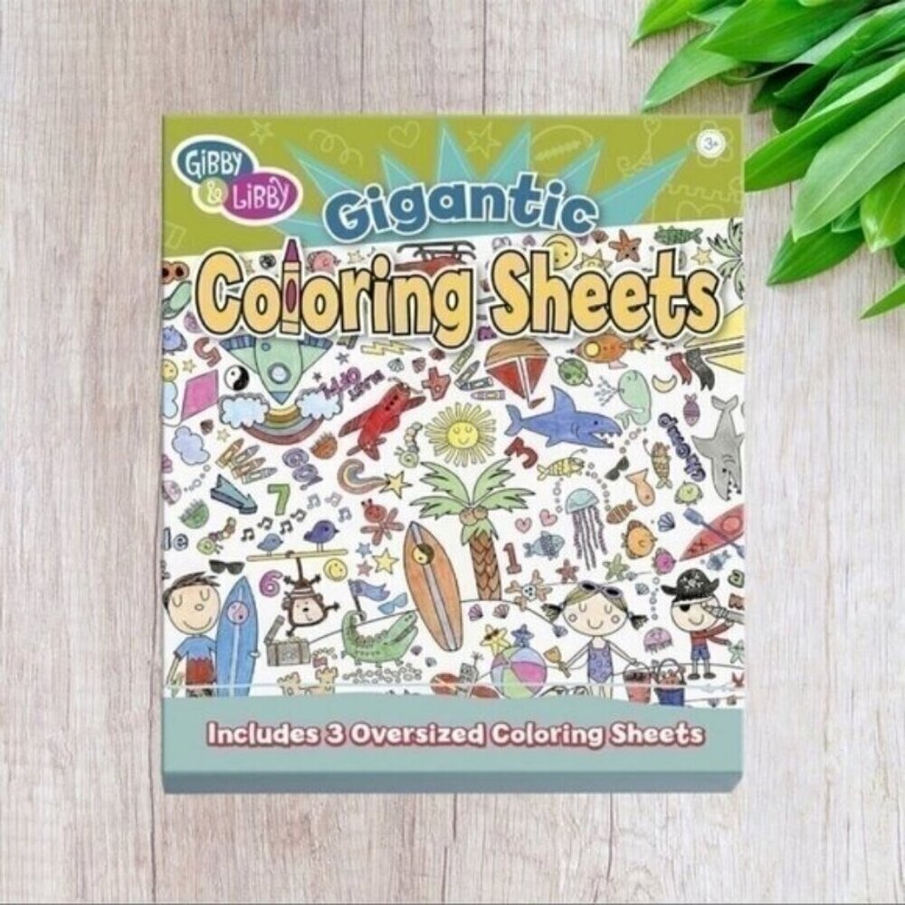 Gibby & Libby Gigantic Coloring Sheets